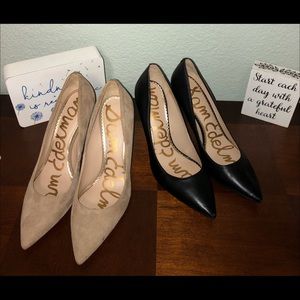 2 pair Sam Edelman Hazel Pumps Stiletto 7.5M